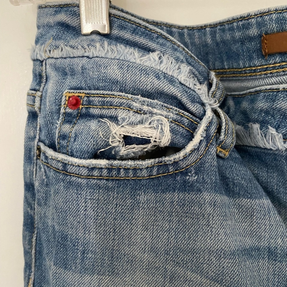 Joes jeans- patches distressed